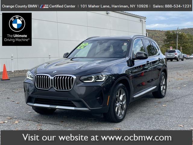 used 2022 BMW X3 car, priced at $25,895