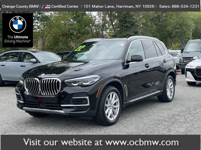 used 2022 BMW X5 car, priced at $37,995