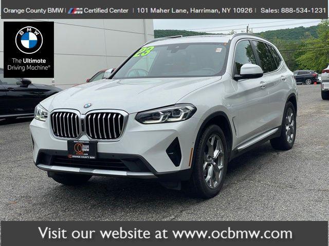 used 2023 BMW X3 car, priced at $37,447