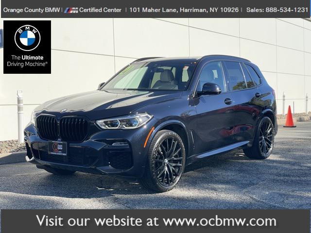 used 2021 BMW X5 car, priced at $37,495