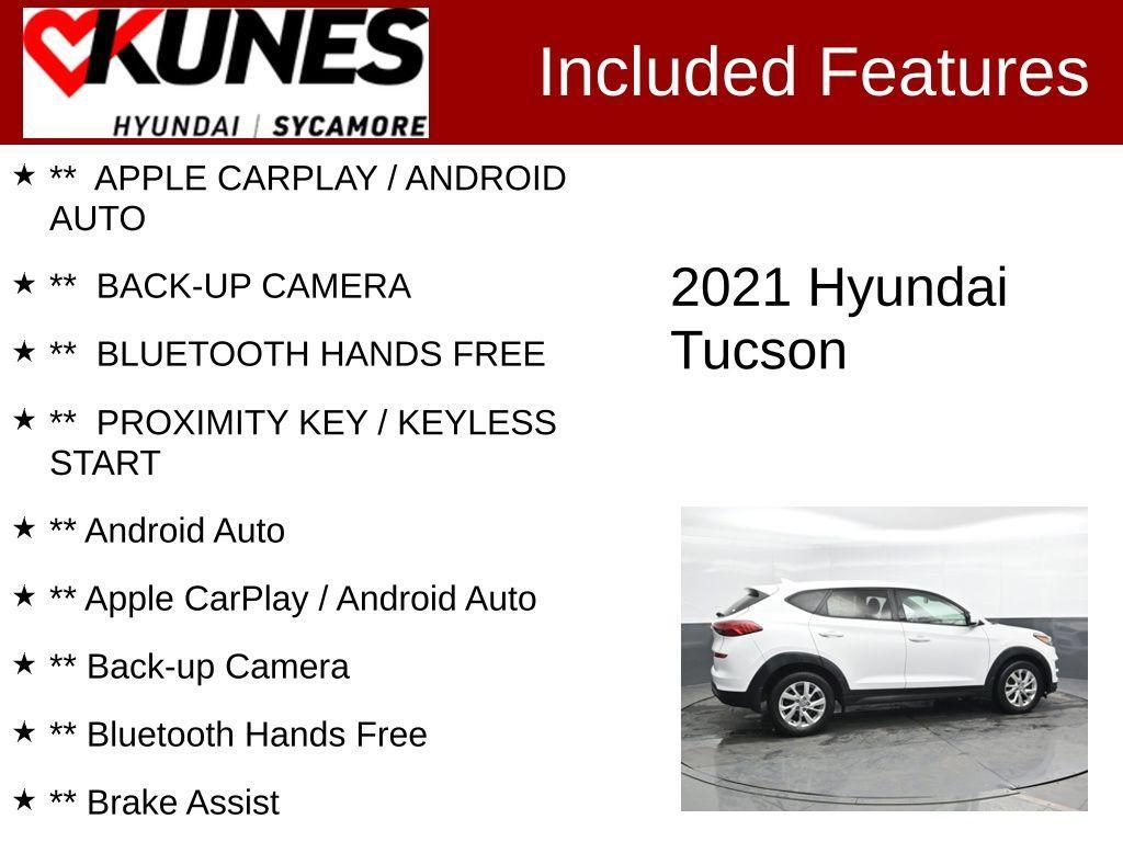 used 2021 Hyundai Tucson car, priced at $16,810