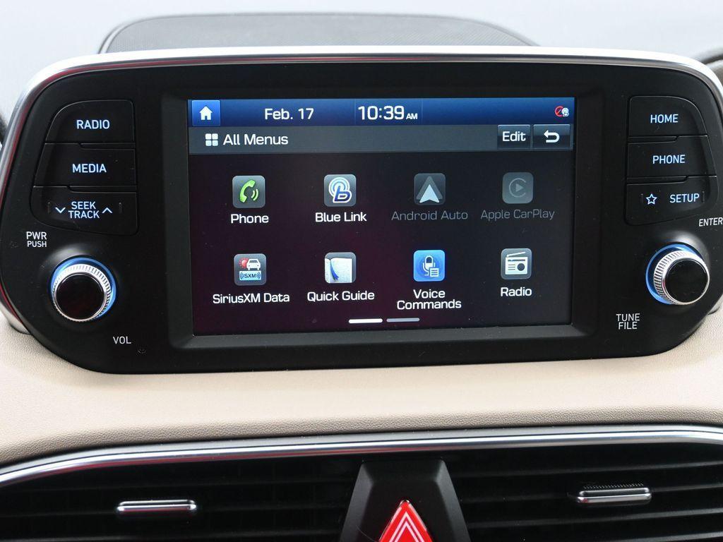 used 2020 Hyundai Santa Fe car, priced at $17,642