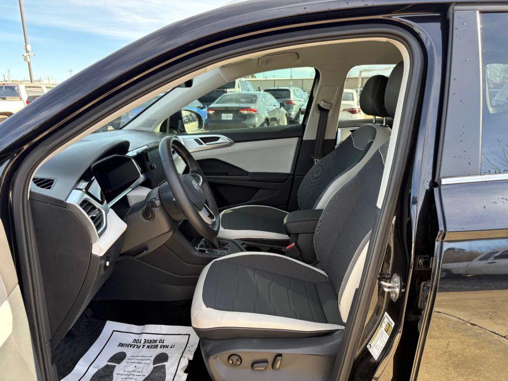used 2025 Volkswagen Taos car, priced at $25,465