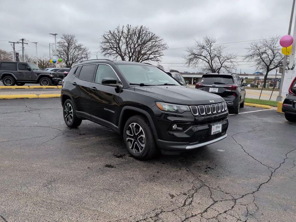 used 2022 Jeep Compass car, priced at $23,950