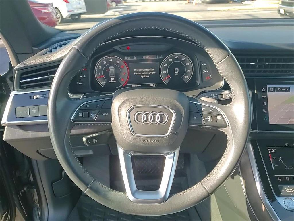 used 2019 Audi Q8 car, priced at $30,500