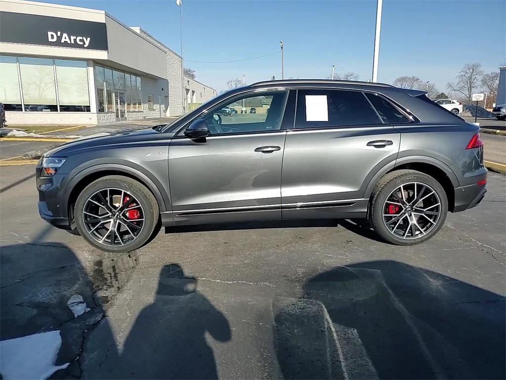 used 2019 Audi Q8 car, priced at $30,500