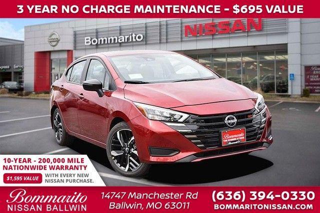 new 2025 Nissan Versa car, priced at $20,500