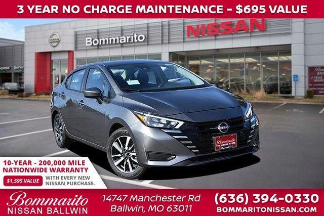 new 2025 Nissan Versa car, priced at $20,600