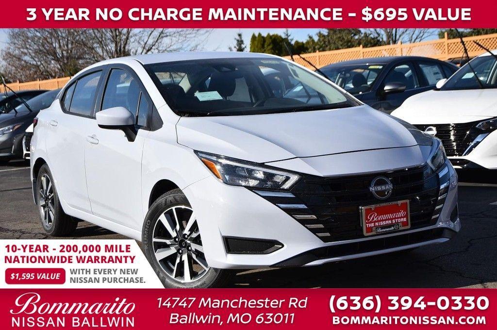 new 2025 Nissan Versa car, priced at $21,050