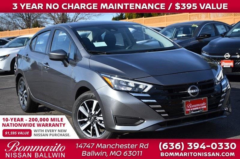 new 2025 Nissan Versa car, priced at $20,300