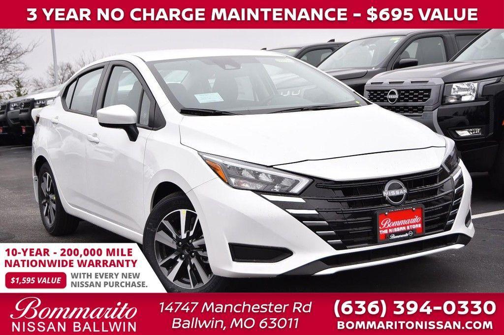 new 2025 Nissan Versa car, priced at $19,550