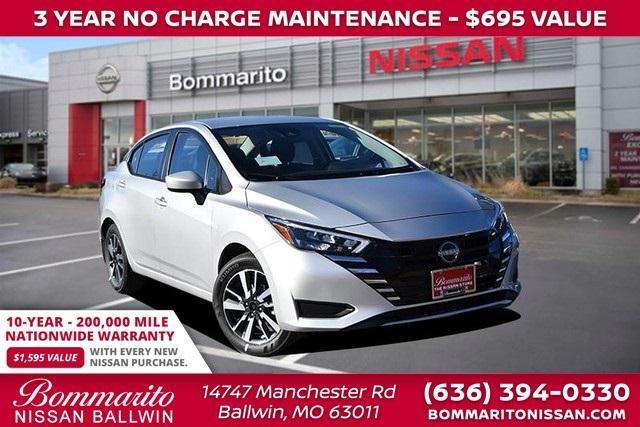 new 2025 Nissan Versa car, priced at $20,600