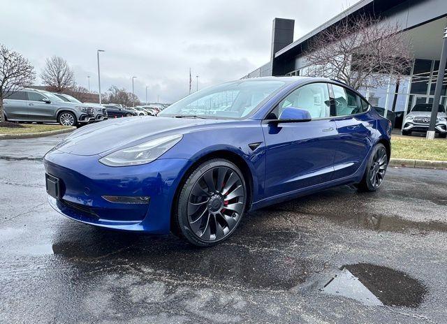 used 2023 Tesla Model 3 car, priced at $32,411