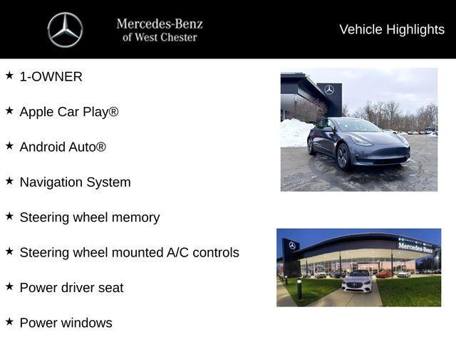 used 2023 Tesla Model 3 car, priced at $22,686
