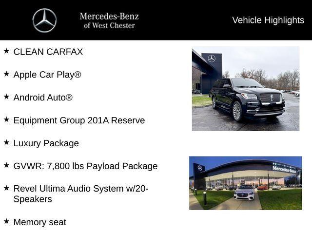 used 2020 Lincoln Navigator L car, priced at $39,466