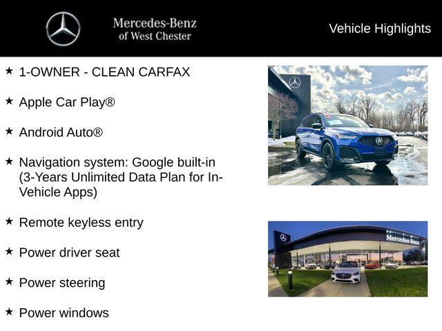 used 2025 Acura MDX car, priced at $56,988