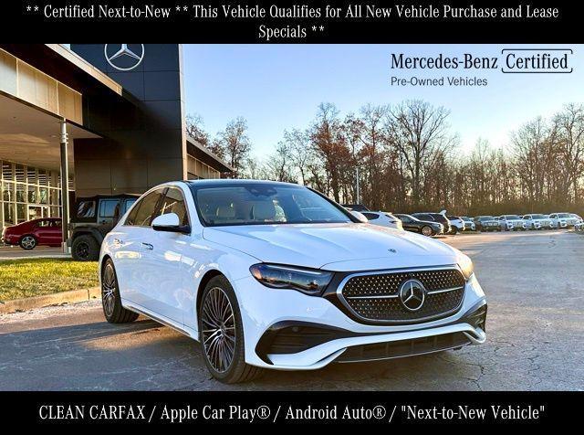 used 2025 Mercedes-Benz E-Class car, priced at $68,977
