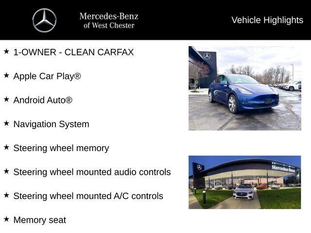 used 2021 Tesla Model Y car, priced at $24,919