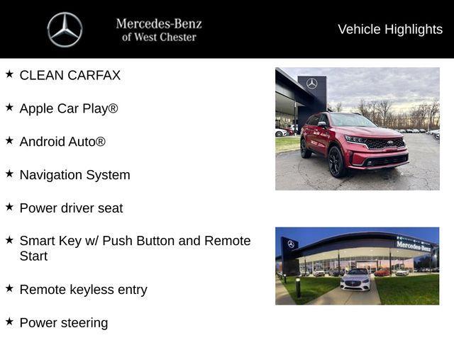 used 2021 Kia Sorento car, priced at $21,298