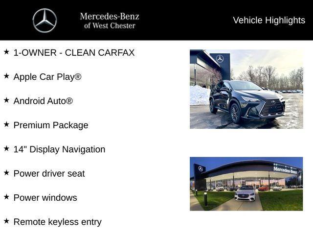 used 2024 Lexus NX 350 car, priced at $41,000