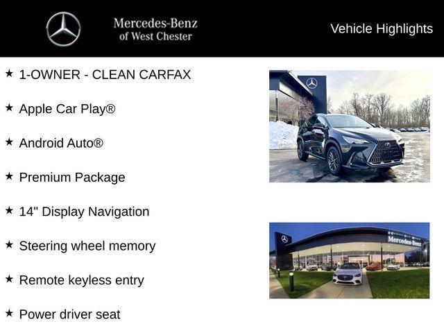 used 2024 Lexus NX 350 car, priced at $40,955