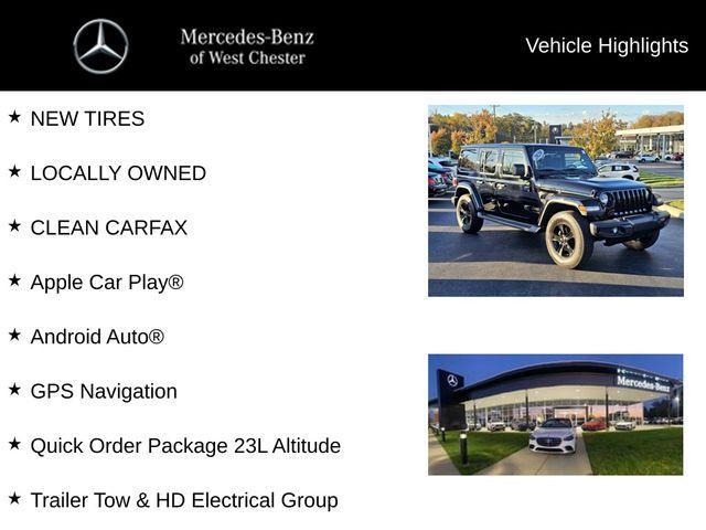 used 2020 Jeep Wrangler Unlimited car, priced at $27,599