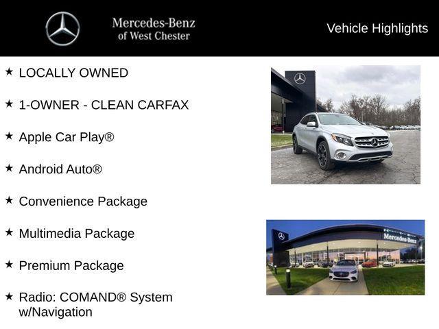 used 2019 Mercedes-Benz GLA 250 car, priced at $19,946