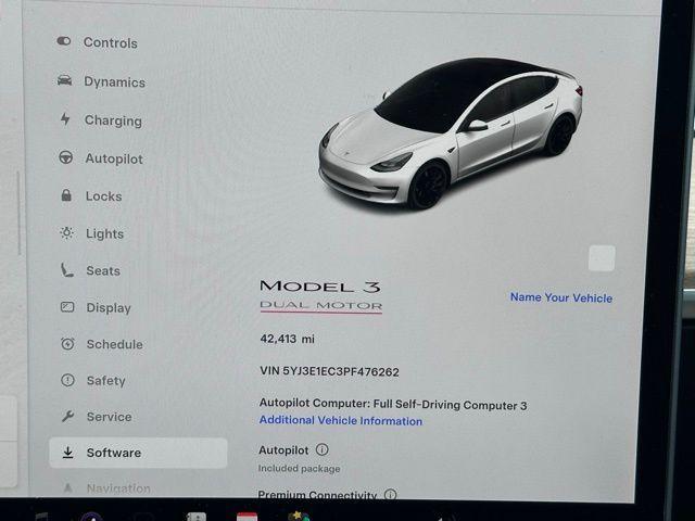 used 2023 Tesla Model 3 car, priced at $29,283