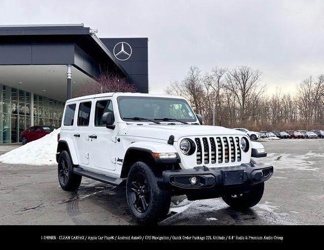 used 2021 Jeep Wrangler Unlimited car, priced at $30,706