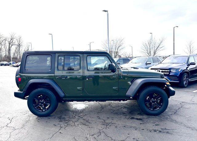 used 2022 Jeep Wrangler Unlimited car, priced at $29,377