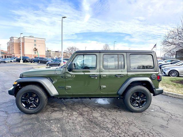 used 2022 Jeep Wrangler Unlimited car, priced at $29,377