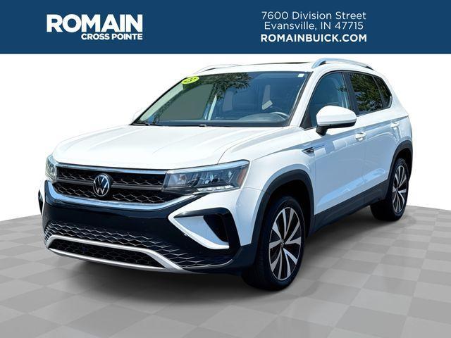 used 2023 Volkswagen Taos car, priced at $22,448