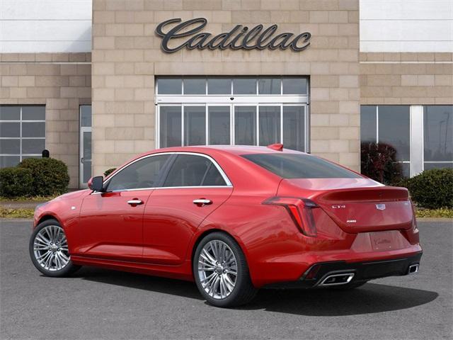 new 2025 Cadillac CT4 car, priced at $48,965