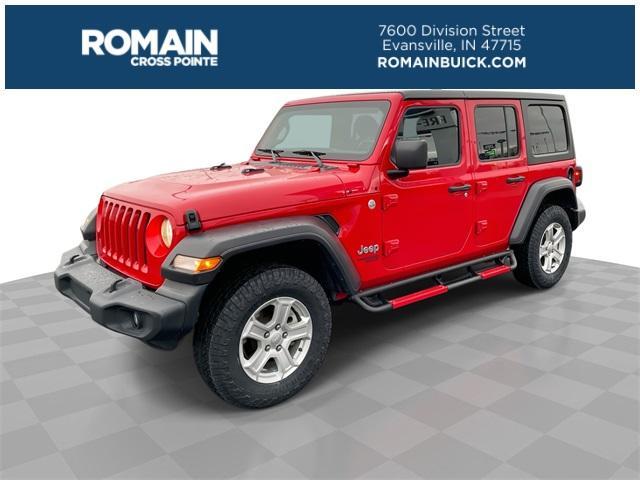 used 2020 Jeep Wrangler Unlimited car, priced at $21,414