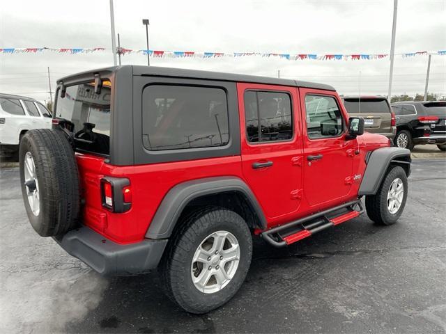 used 2020 Jeep Wrangler Unlimited car, priced at $21,414