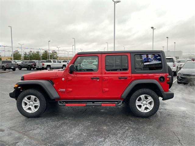 used 2020 Jeep Wrangler Unlimited car, priced at $21,414