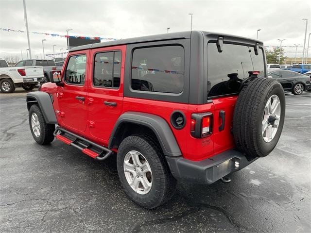 used 2020 Jeep Wrangler Unlimited car, priced at $21,414
