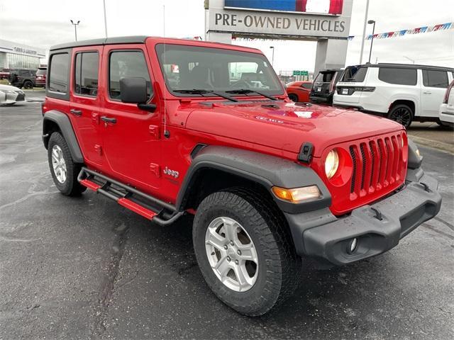 used 2020 Jeep Wrangler Unlimited car, priced at $21,414