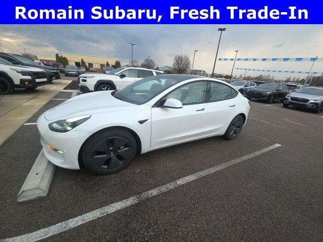 used 2021 Tesla Model 3 car, priced at $22,446