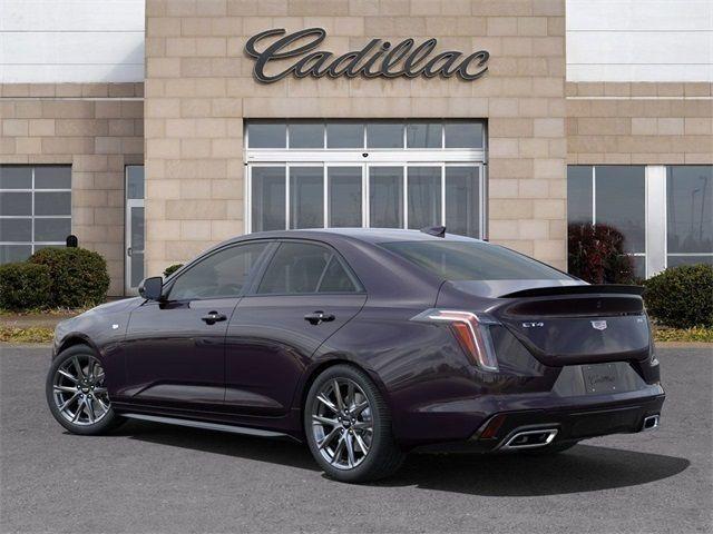 new 2025 Cadillac CT4 car, priced at $49,065