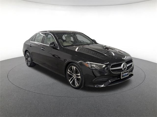 used 2022 Mercedes-Benz C-Class car, priced at $28,600