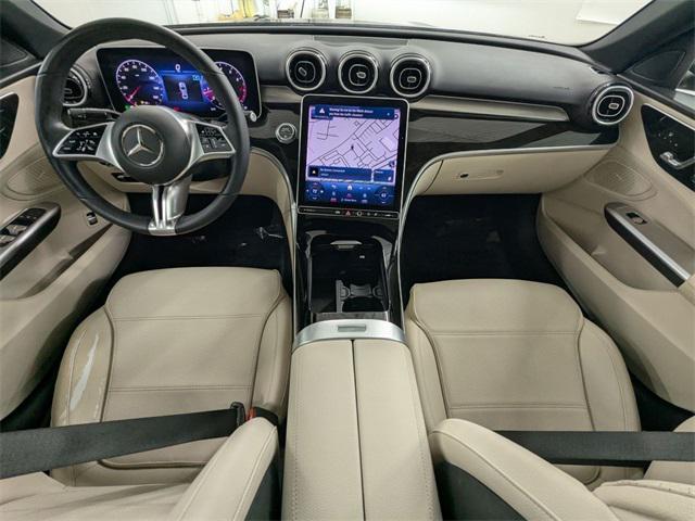 used 2022 Mercedes-Benz C-Class car, priced at $28,600