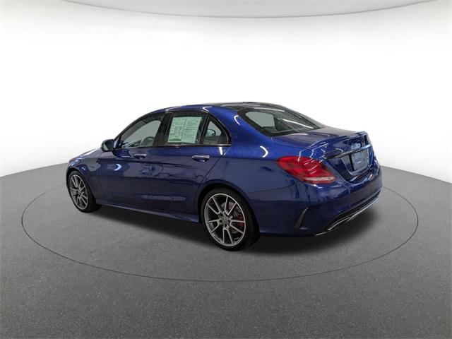 used 2018 Mercedes-Benz AMG C 43 car, priced at $26,500