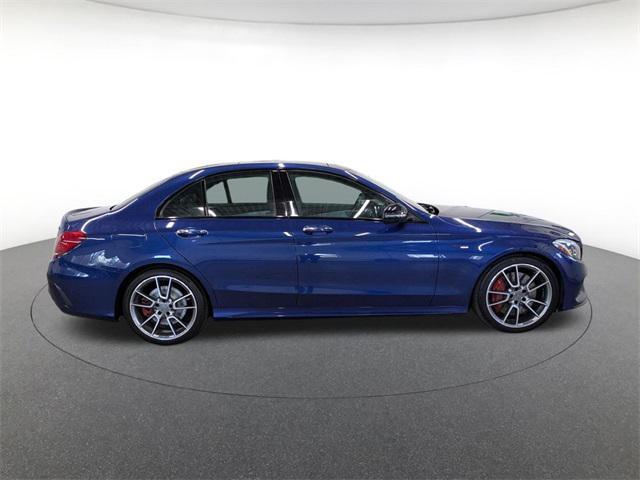 used 2018 Mercedes-Benz AMG C 43 car, priced at $26,500