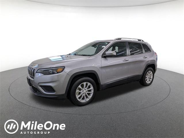 used 2021 Jeep Cherokee car, priced at $17,700