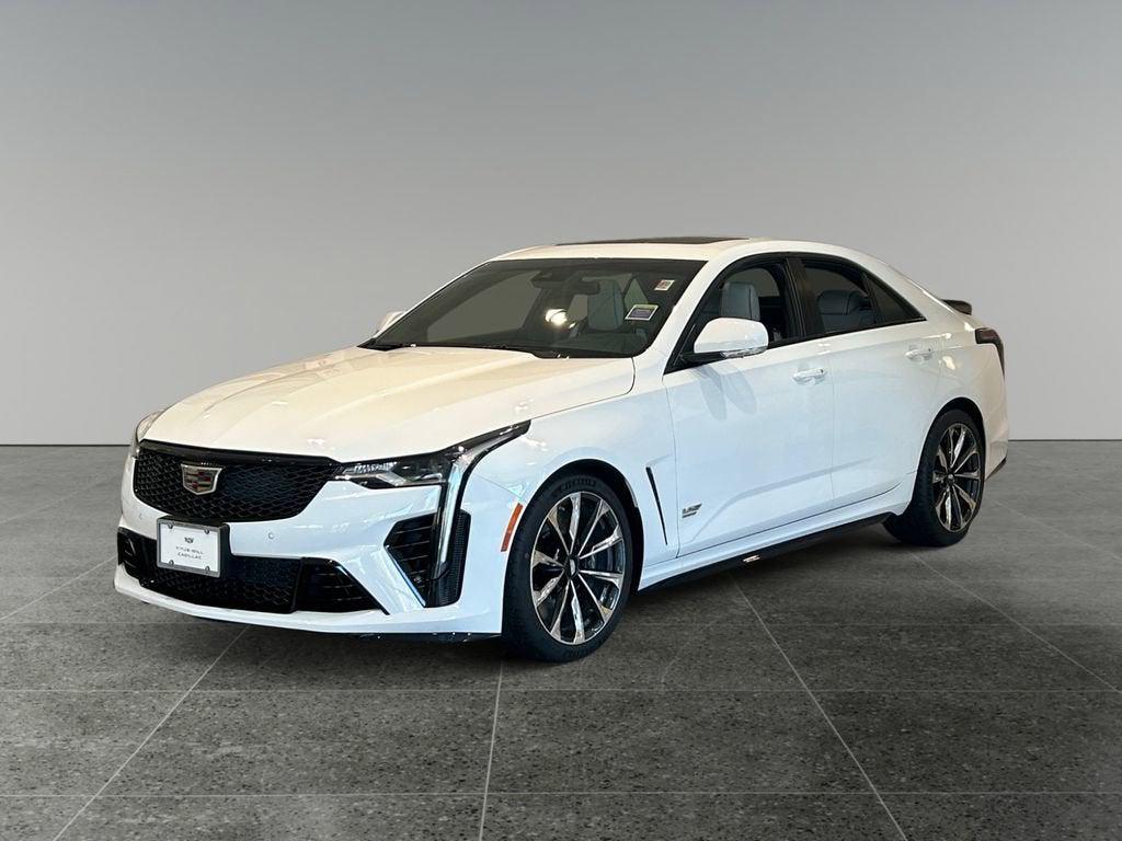 new 2026 Cadillac CT4-V car, priced at $74,220