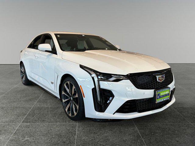 new 2026 Cadillac CT4-V car, priced at $74,220