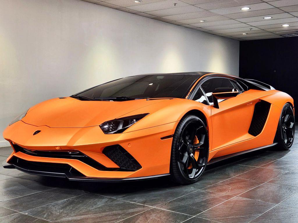 used 2018 Lamborghini Aventador S car, priced at $384,900