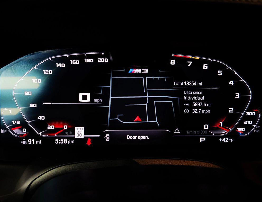 used 2022 BMW M3 car, priced at $79,900