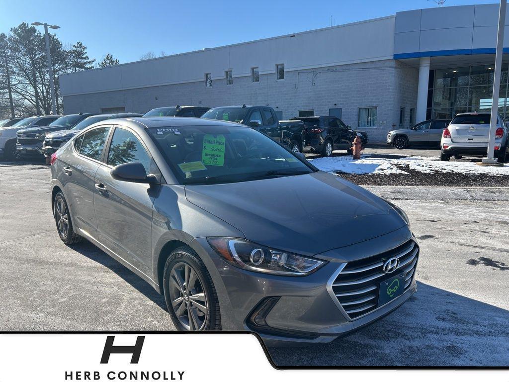 used 2018 Hyundai Elantra car, priced at $9,998